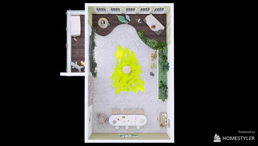 #Children'sDayContest Jungle Indoor Playground 3d design picture 85.23