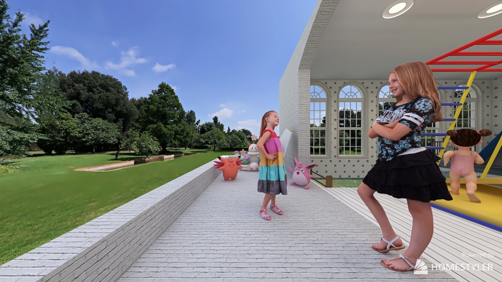 #ChildsDayContestColorPark 3d design renderings