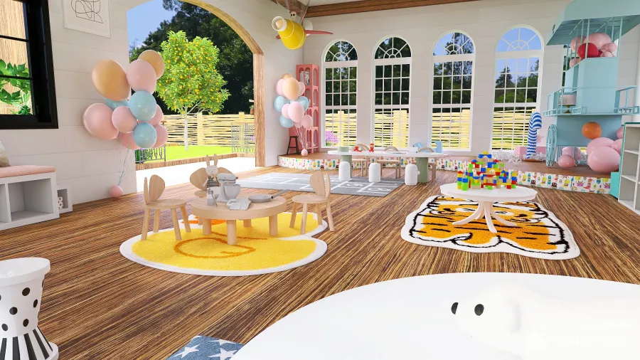 #Children'sDayContest ~ happy place 3d design renderings