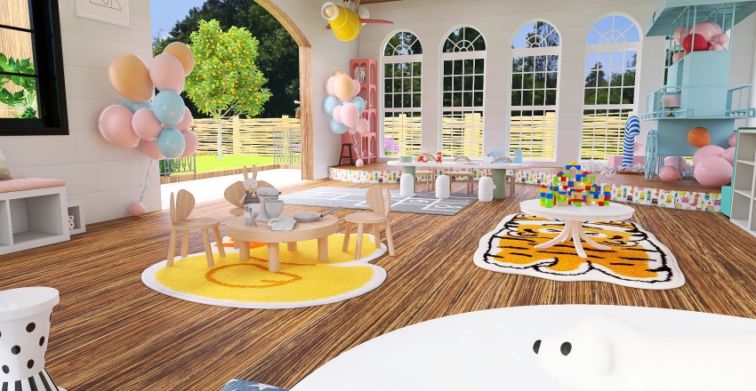#Children'sDayContest ~ happy place 3d design renderings
