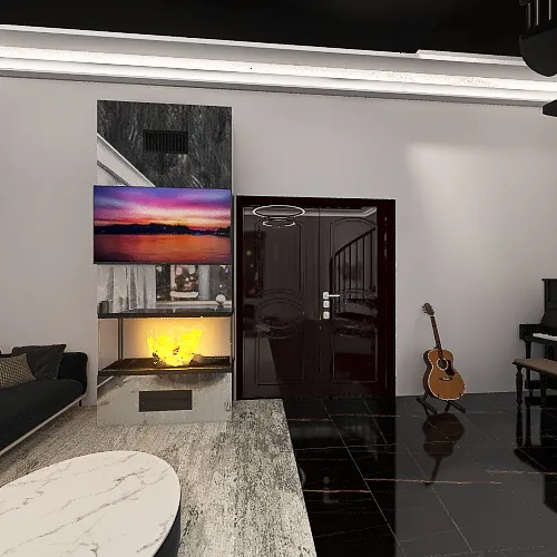 LivingRoom 3d design renderings