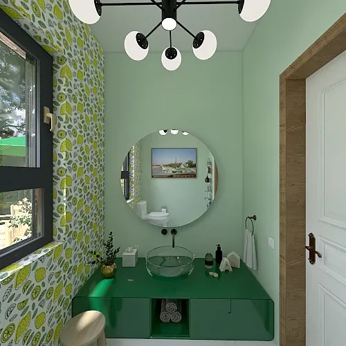 Bathroom 3d design renderings