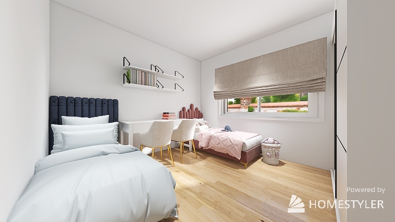 Romi habitaciones + cocina 2 3d design renderings