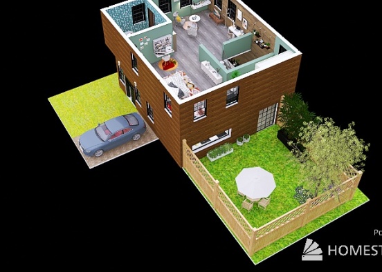 House for one Design Rendering