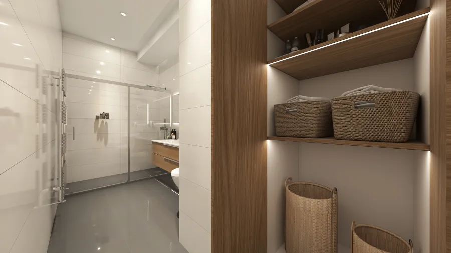 Salle de bain 3d design renderings