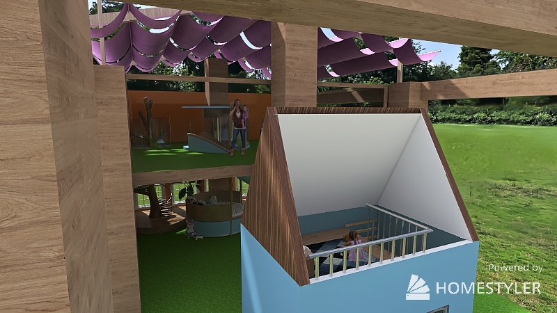 KinderWorld-Playground-Children'sDayContest 3d design renderings