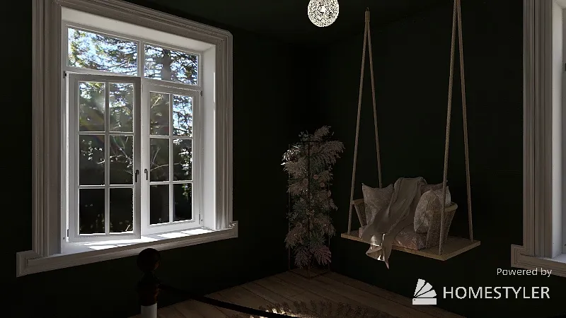 Rustic bedroom 3d design renderings