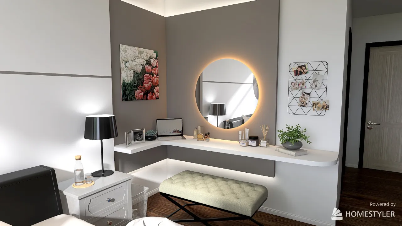 MasterBedroom 3d design renderings