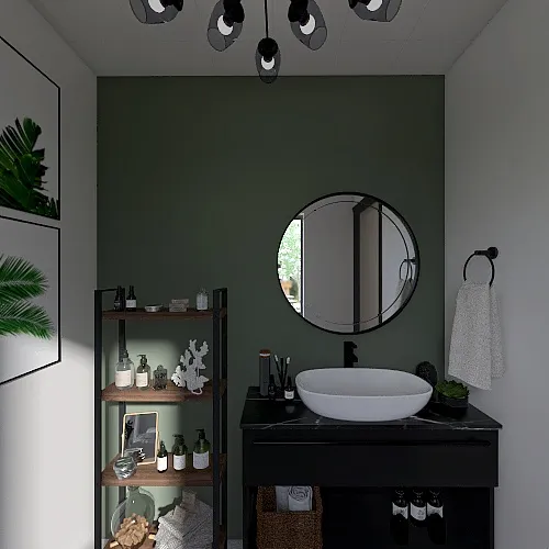 Bathroom 3d design renderings