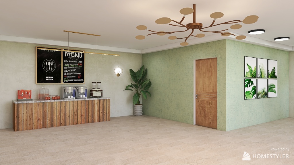 Tropi'café 3d design renderings