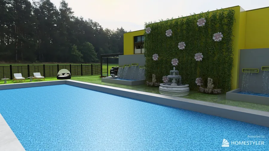 Pool2 3d design renderings