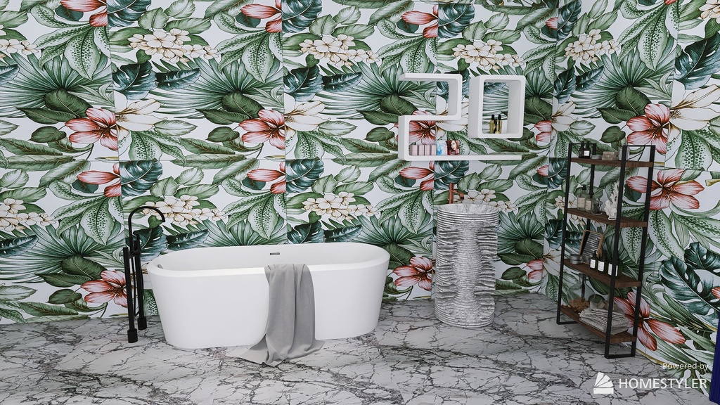 Bathroom 3d design renderings