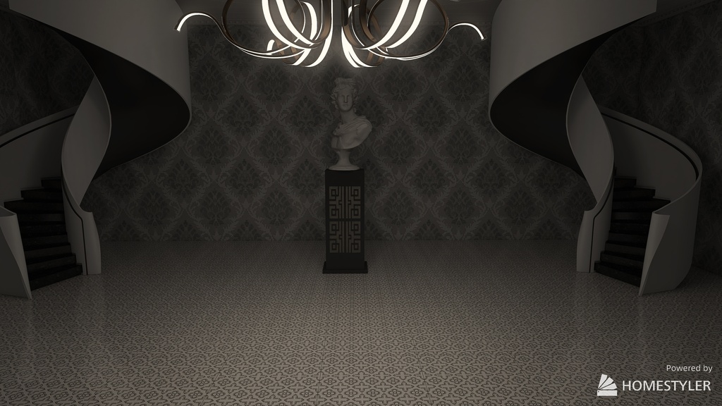 Foyer 3d design renderings