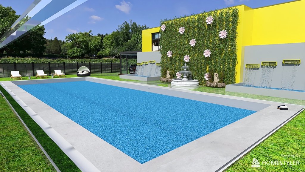 Mini 6 room Villa 3d design renderings