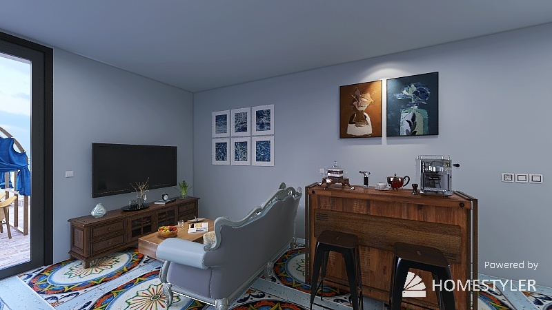 Taverna 3d design renderings