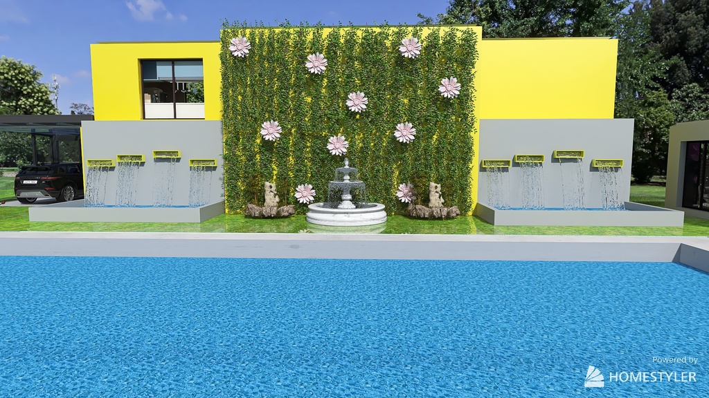 Mini 6 room Villa 3d design renderings