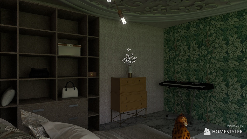 Bedroom1 3d design renderings