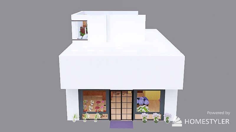 山中ツキハの家 3d design renderings