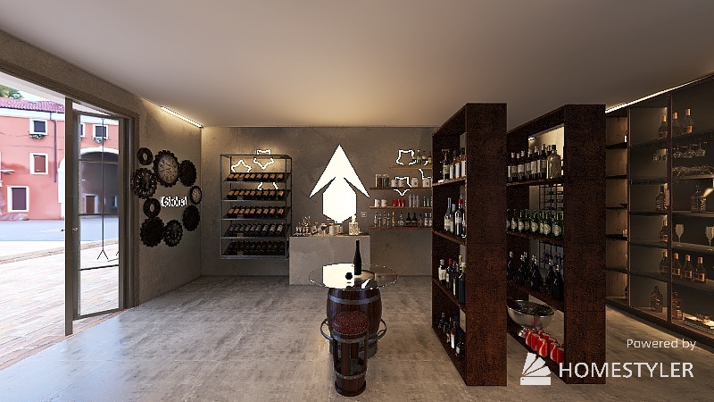 Cantina 3d design renderings