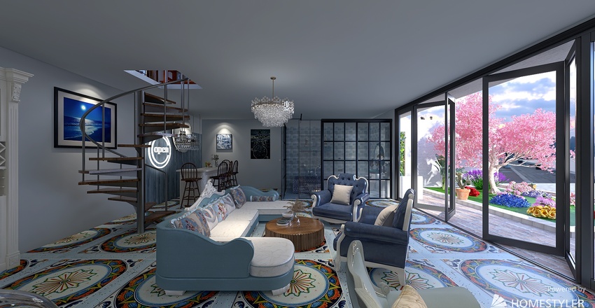 Taverna 3d design renderings