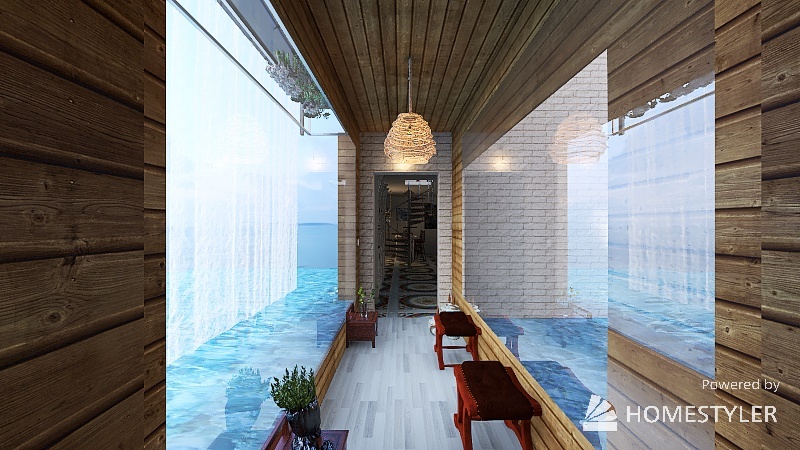 Cantina 3d design renderings