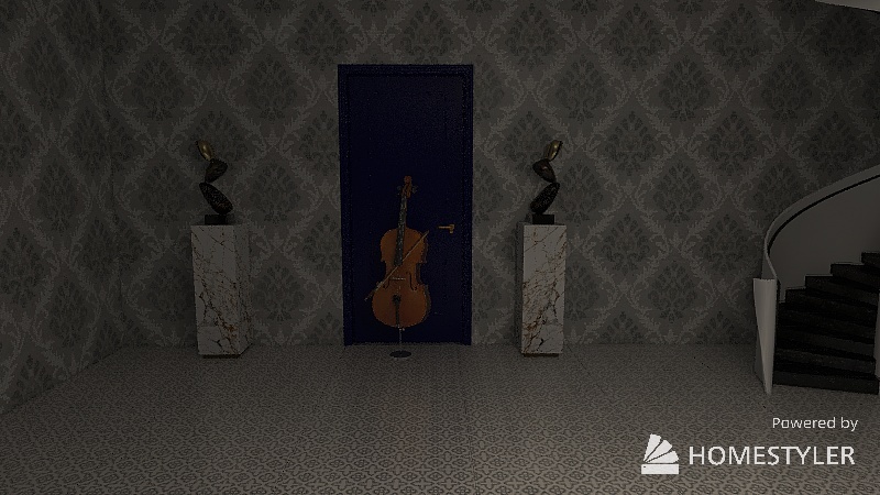 Foyer 3d design renderings