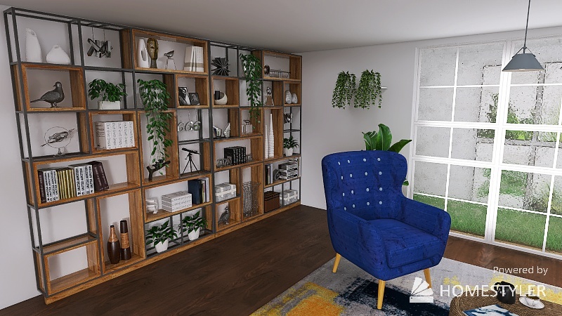 Interview Studio Room 3d design renderings