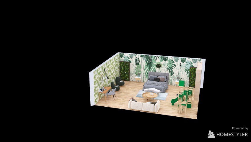#SD designs- Jungle bedroom 3d design picture 53.1