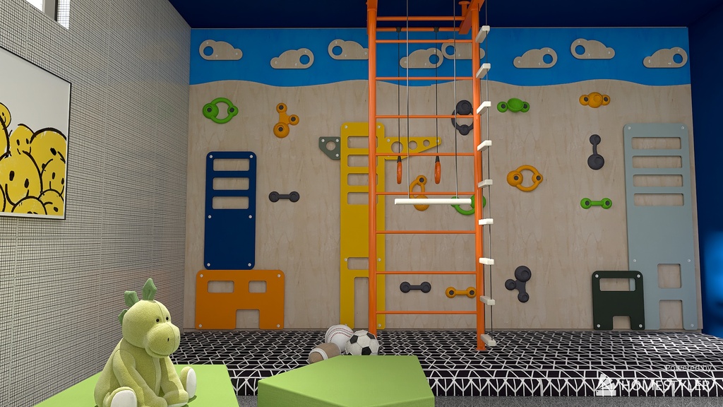 Equipment Room 3d design renderings
