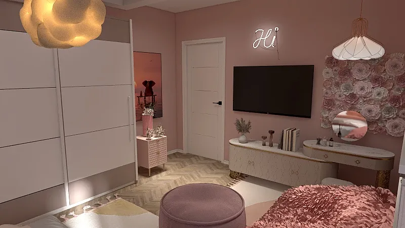 quarto_INFANTIL 3d design renderings