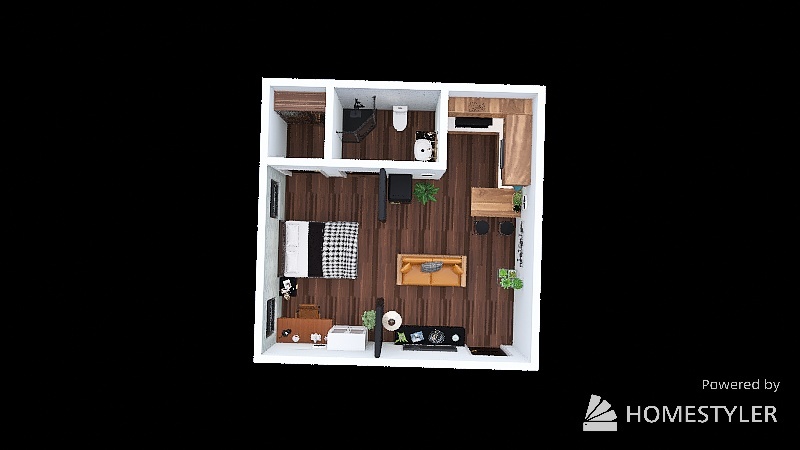 Dorm Room Project Camila Martinez Period 7 3d design renderings