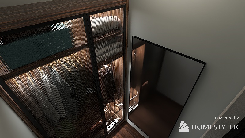 Dorm Room Project/Mini Apartment 3d design renderings