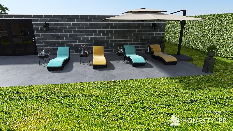 grass 3d design renderings