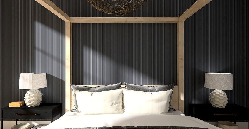 Modern Bedroom 1 3d design renderings