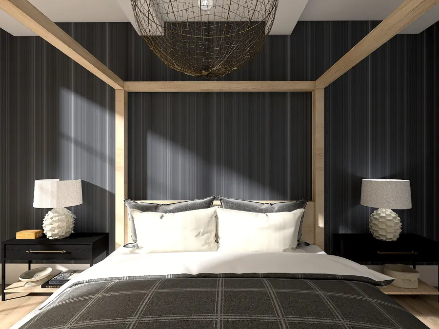 Modern Bedroom 1 3d design renderings