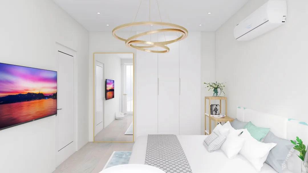 Bedroom_project 3d design renderings