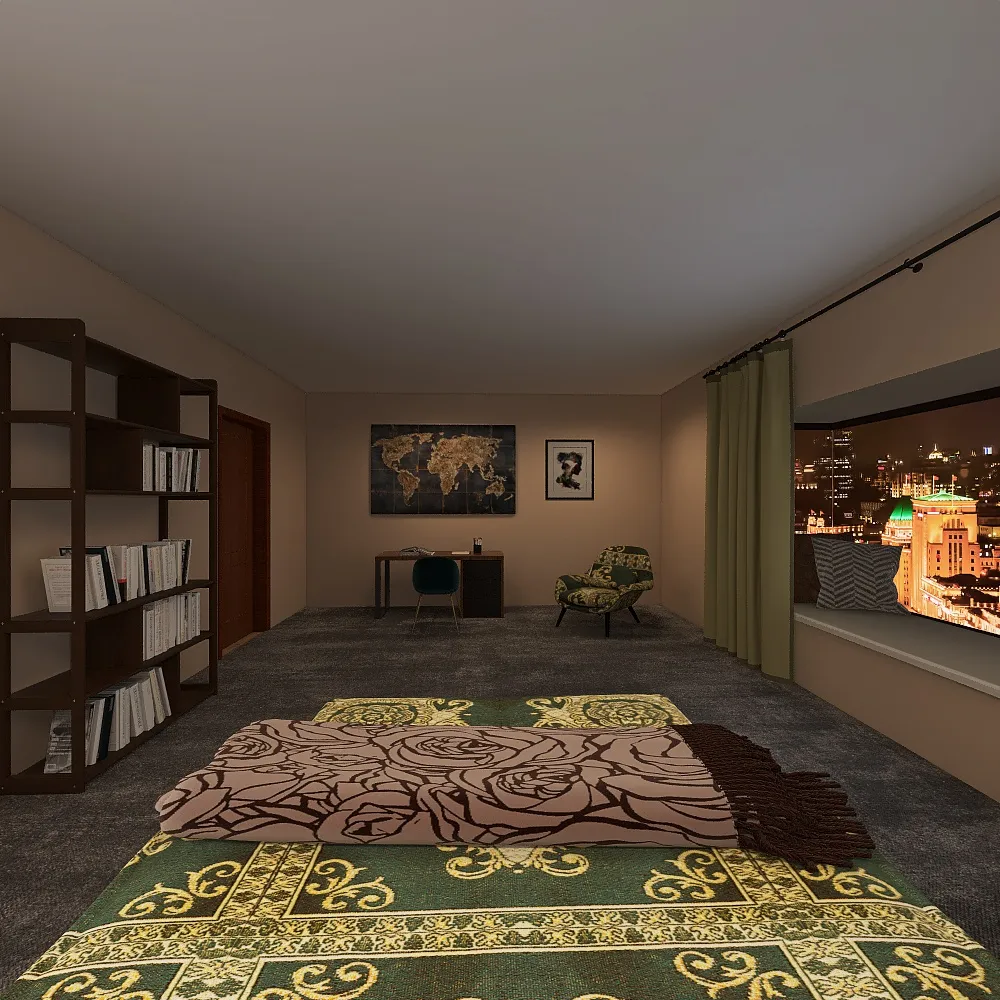 Math Summative Bedroom 3d design renderings