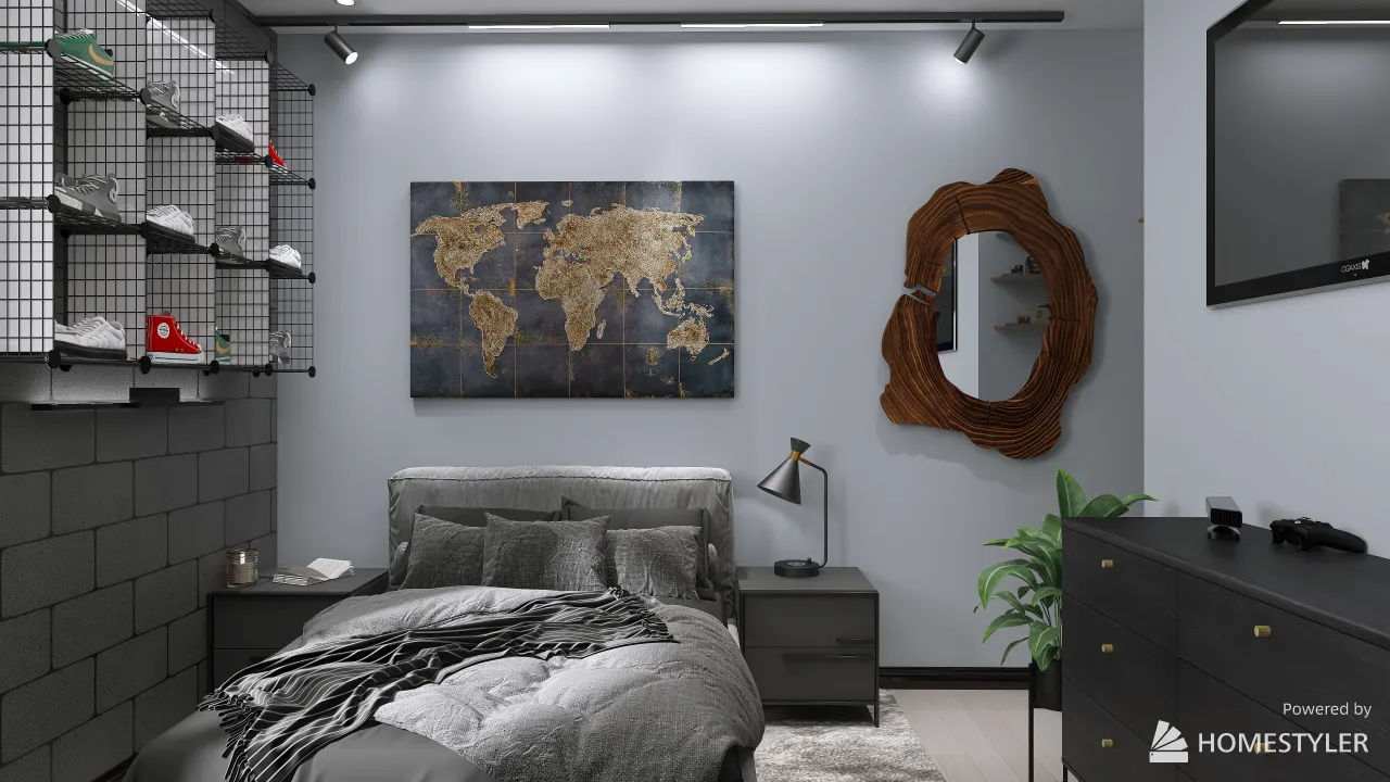 Bedroom 3d design renderings