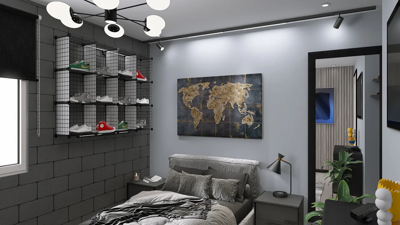 Bedroom 3d design renderings