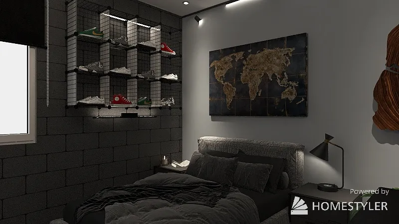 Bedroom 3d design renderings