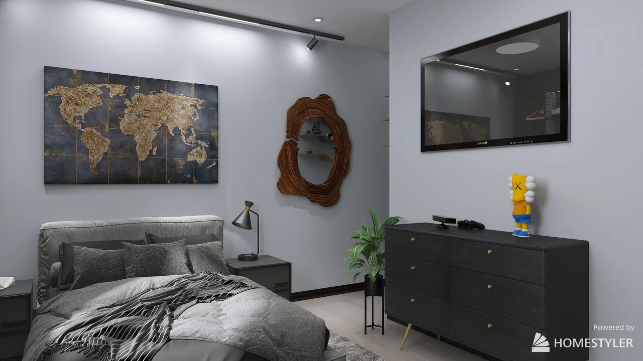 Bedroom 3d design renderings