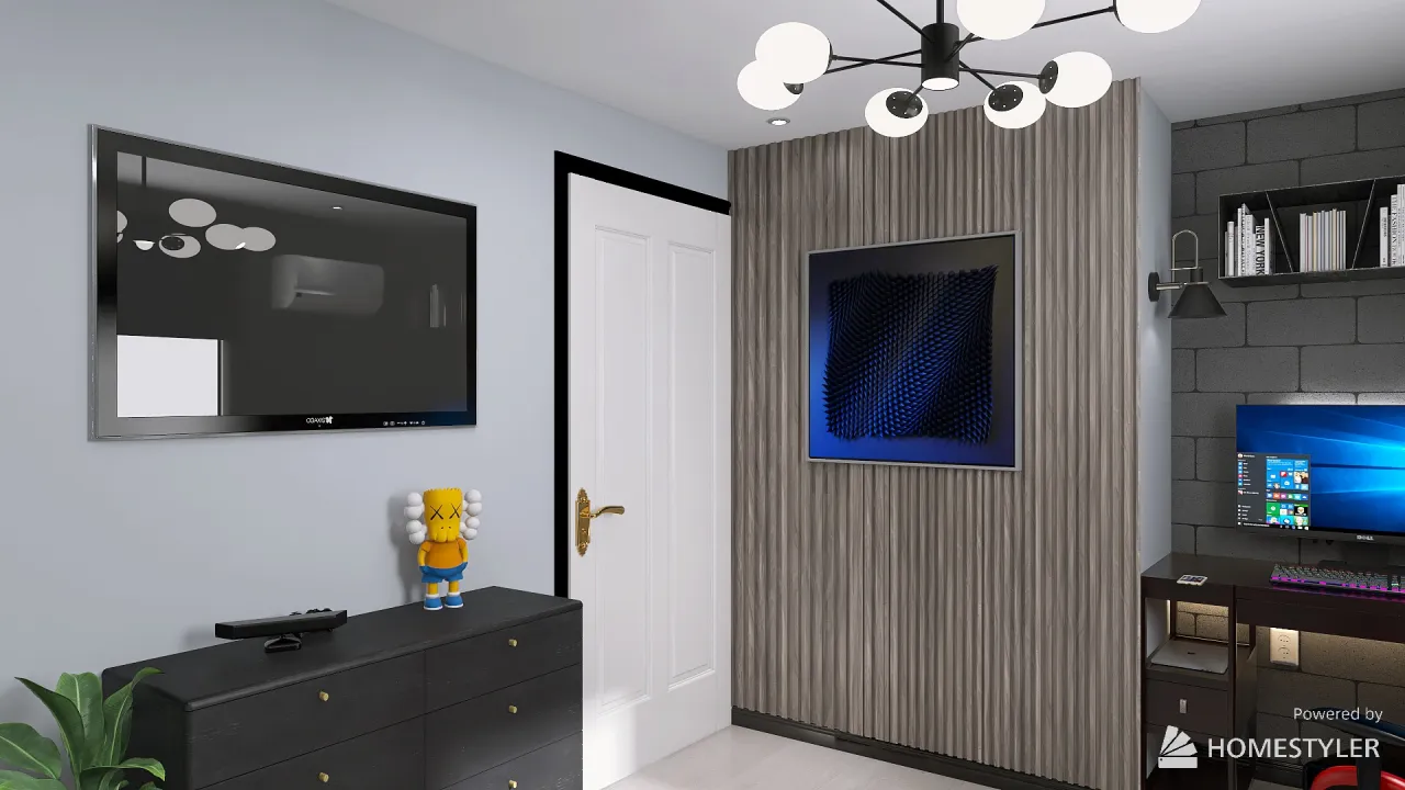 Bedroom 3d design renderings