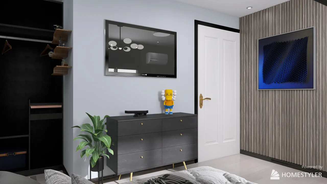 Bedroom 3d design renderings