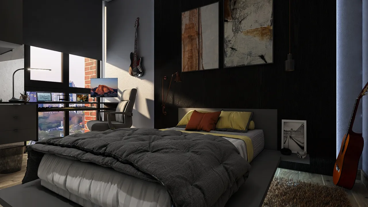 Bedroom 3d design renderings