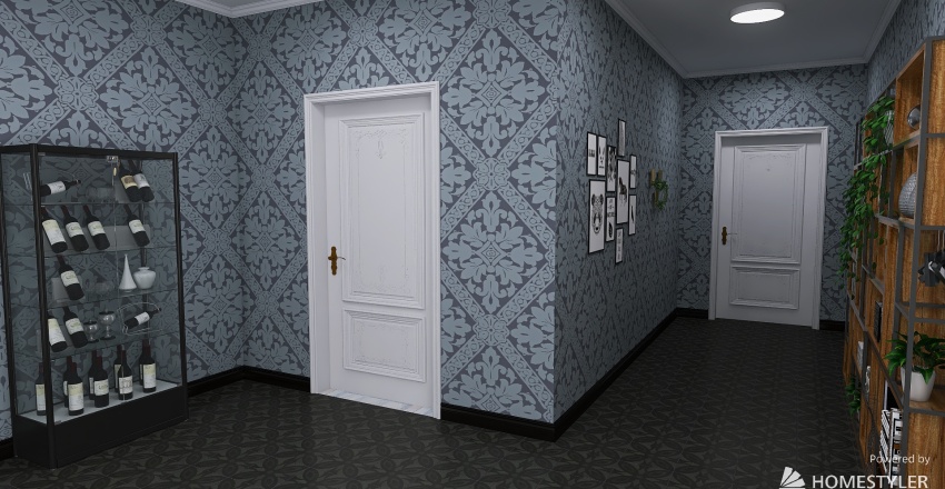 mansión 3d design renderings