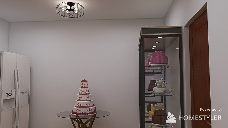 Classic Bakery 3d design renderings