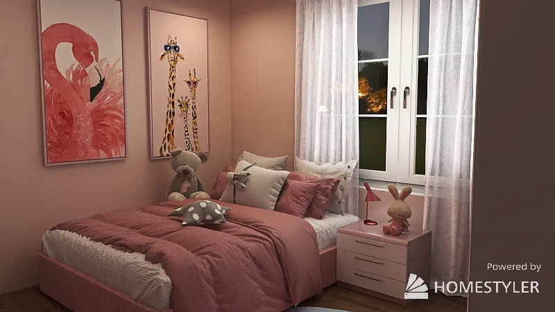 KidsRoom 3d design renderings