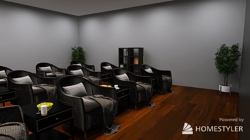 indoor theater 3d design renderings