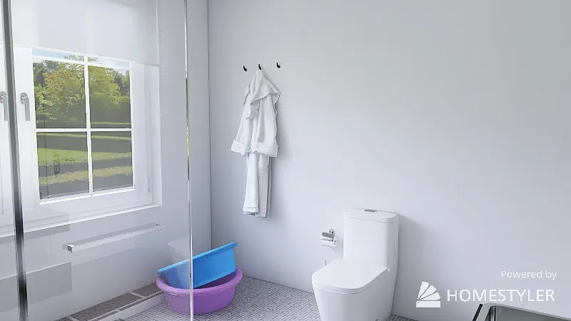 Bathroom 3d design renderings