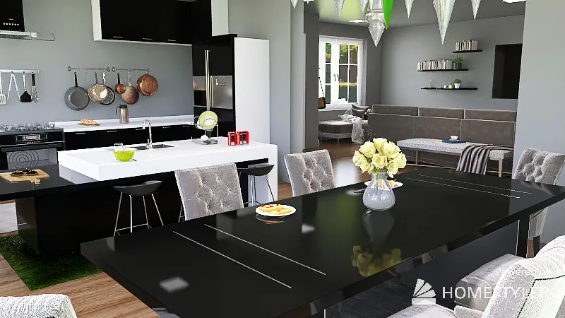 Kitchen 3d design renderings